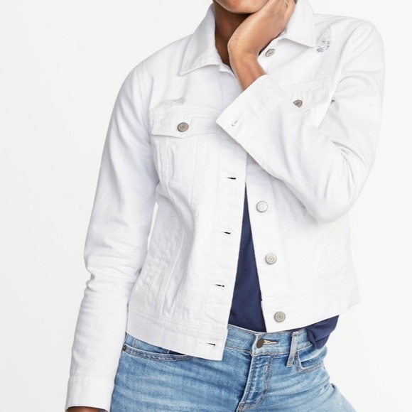 Distressed Denim Jacket